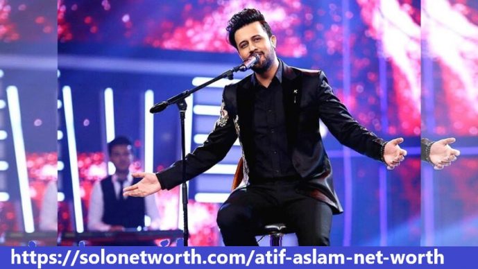 Atif Aslam During Concert 2023
