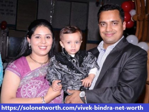Vivek Bindra With His Wife