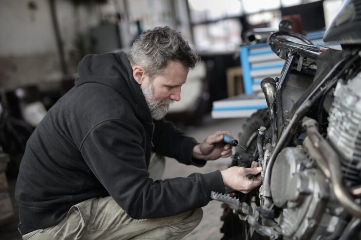 professional motorcycle servicing